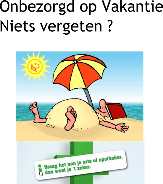 Vakantie apotheek