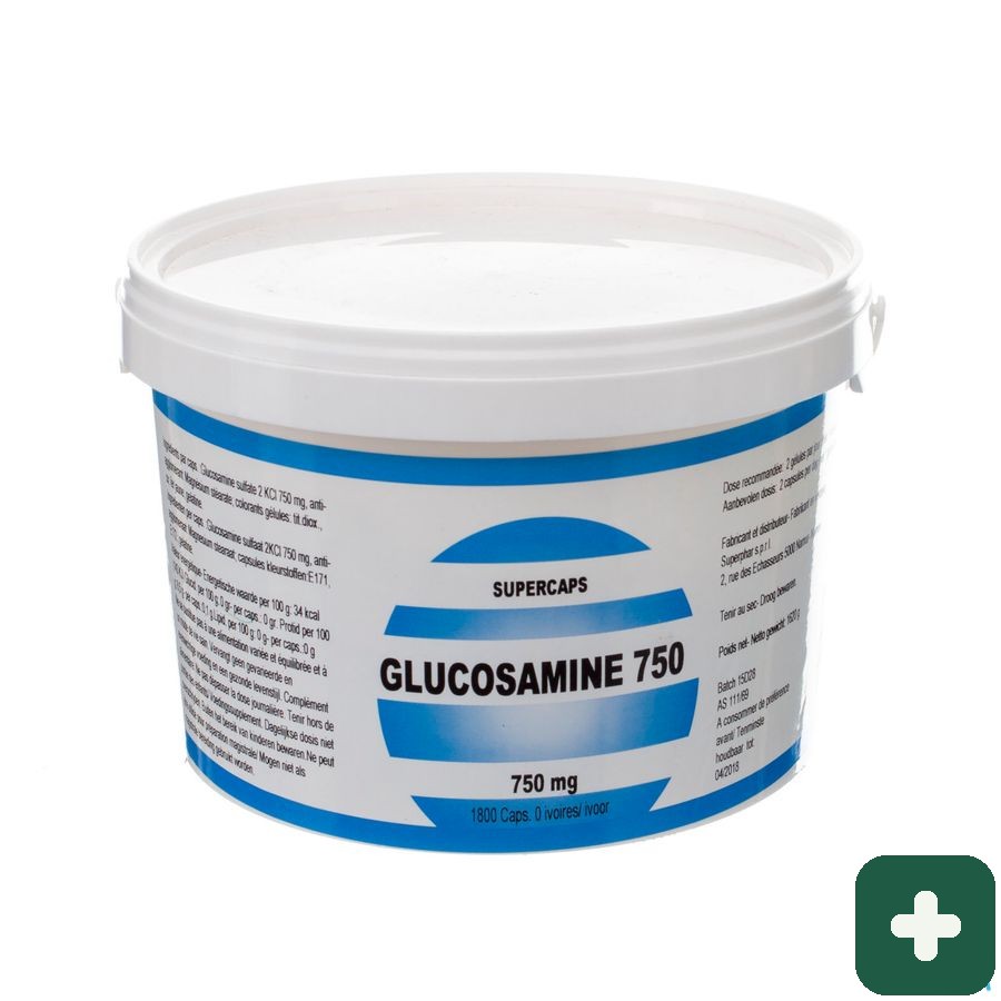 Glucosamine 750 Supercaps   Caps 1800