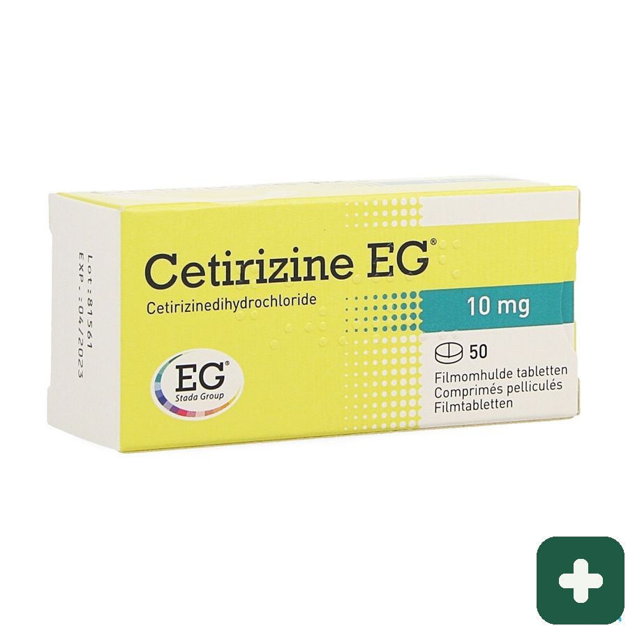 Cetirizine Eg          Tabl 50x10mg