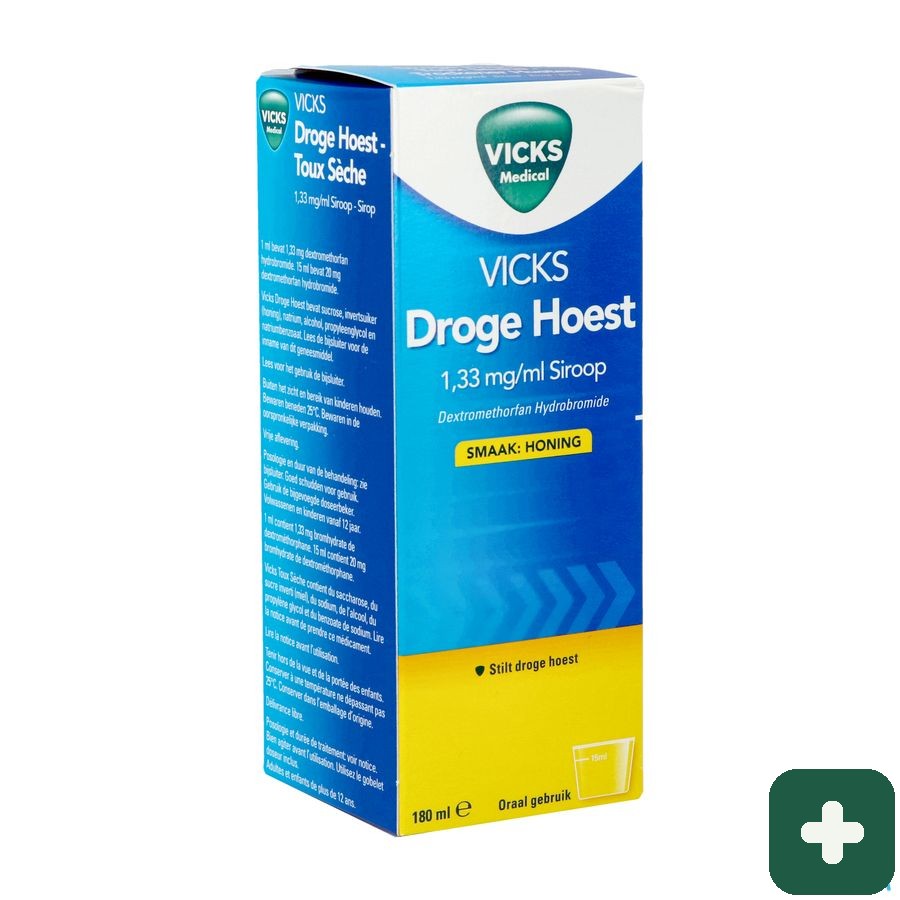 Vicks Droge Hoest Siroop      180ml