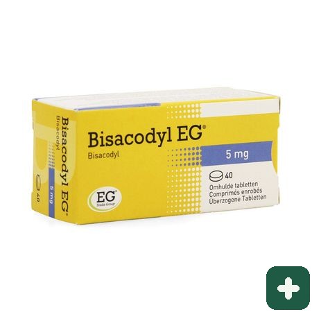 Bisacodyl Eg  5mg Omhulde Tabl 40 X 5mg