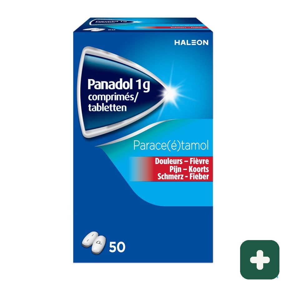 Panadol Blister          Tabl 50x1g