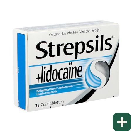Strepsils + Lidocaine       Past 36