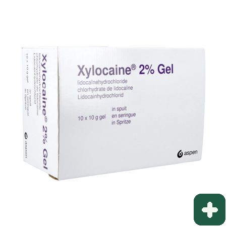 Xylocaine Gel Ser/spuit 10x10g 2%