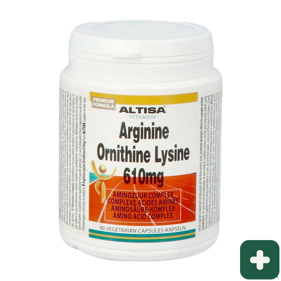 Altisa Arginine Ornithine Lysine V-caps  90 151038