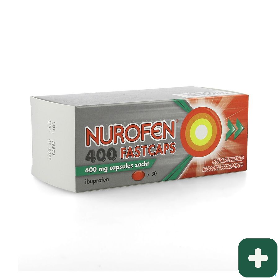 Nurofen 400 Fastcaps 400mg Pi Pharma Caps  30 Pip