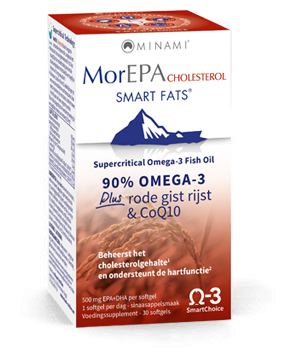 Morepa Cholesterol Beheersing van de LDL cholesterol, homocysteïne en triglyceriden. Natuurlijk preparaat, verlaagt de kans op spierpijn.