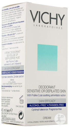 Vichy Deo Gev, H-geepileerd Creme 24u 40ml