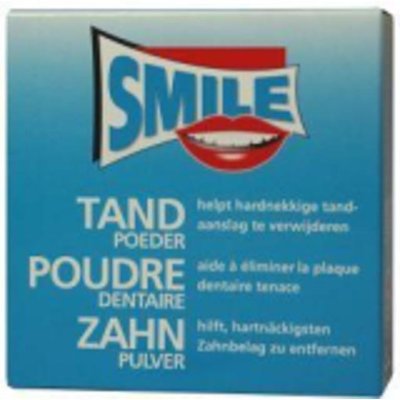 Smile Tandpoeder 50g Smile Tandpoeder 50g Tandpasta wekelijks intensief reinigen