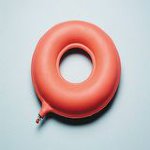 Opblaasbaar Rubber Ringkussen 41 Cm