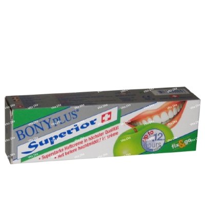 Bonyplus Hechtcreme Tandprothese 40ml Bonyplus Hechtcreme Tandprothese 40ml Kleefpasta voor tandprothese