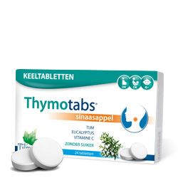 Thymo Tabs Sinaas Zuigtabl 24 Thymo Tabs Sinaas Zuigtabl 24 keelpijn